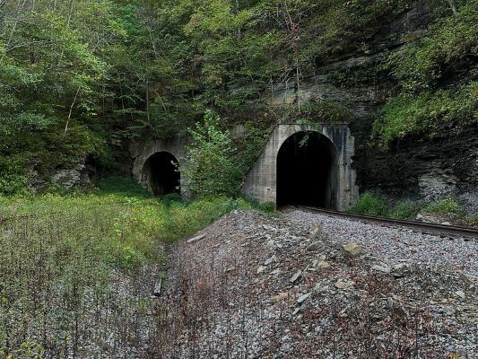 Twin Train Tunnels